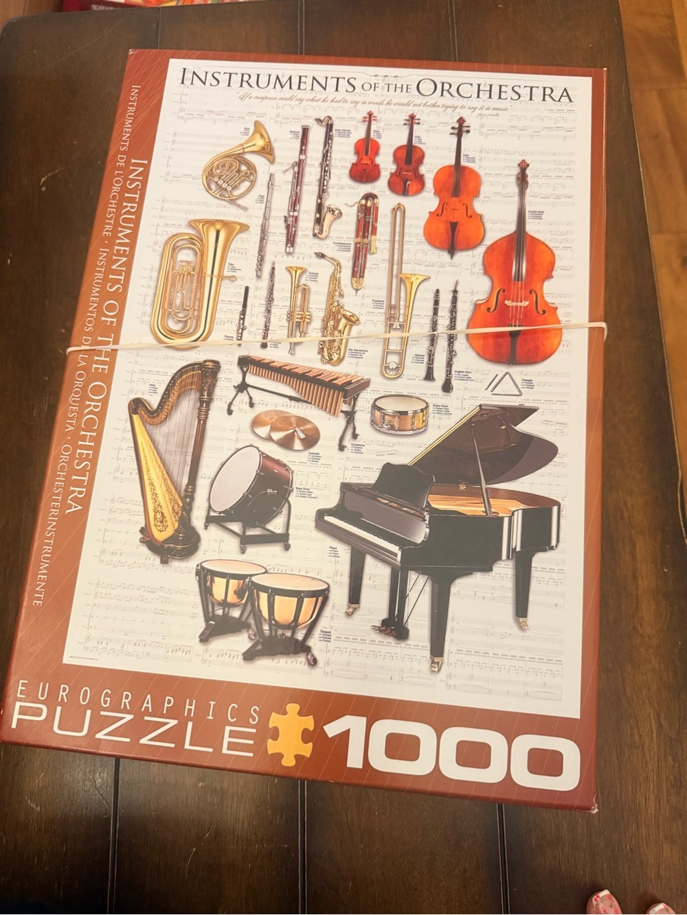 Eurographics instruments 1000 piece puzzle